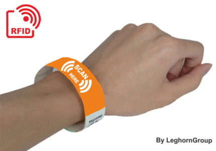 brazalete de tyvek rfid