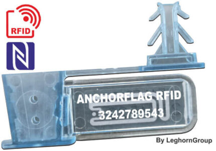 precinto para alambre rfid uhf nfc anchorflag